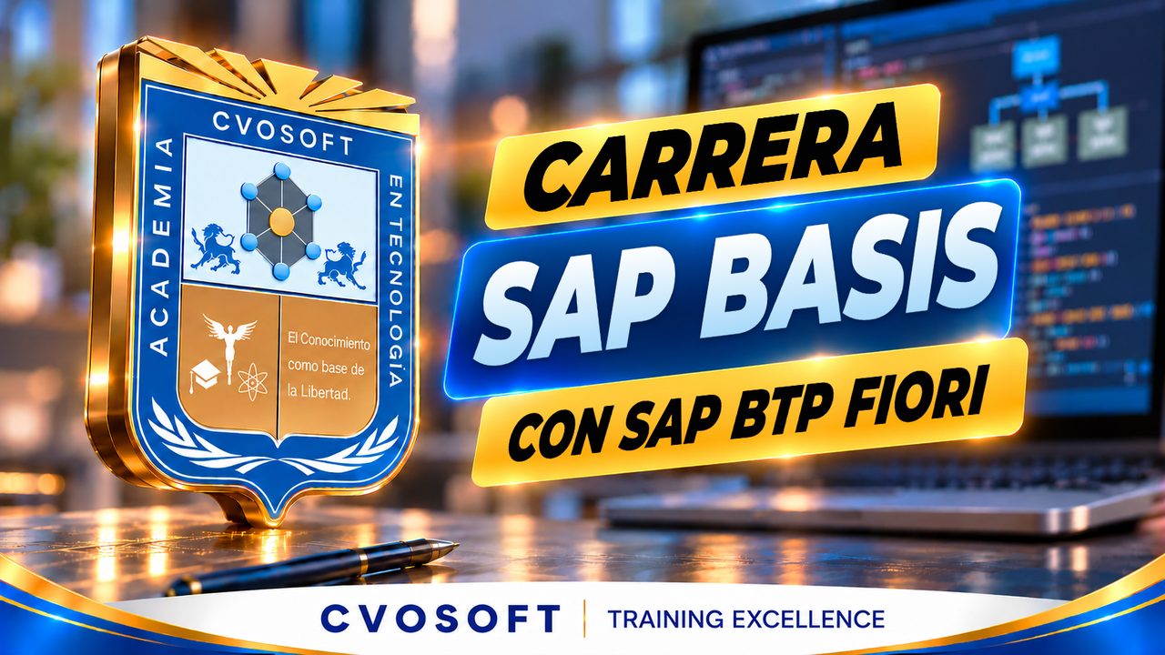 Carrera BASIS S/4HANA con SAP BTP Fiori
