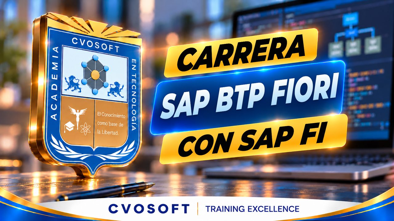 Carrera SAP BTP Fiori con SAP FI