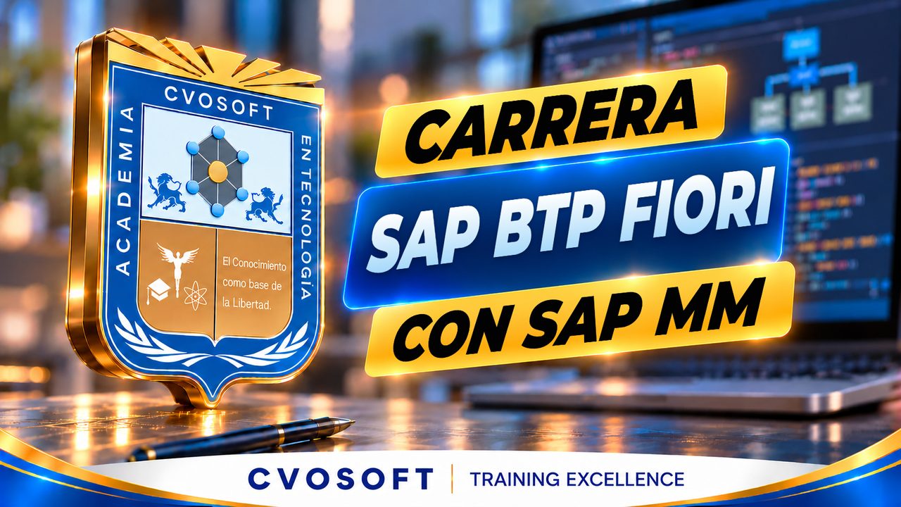 Carrera SAP BTP Fiori con SAP MM