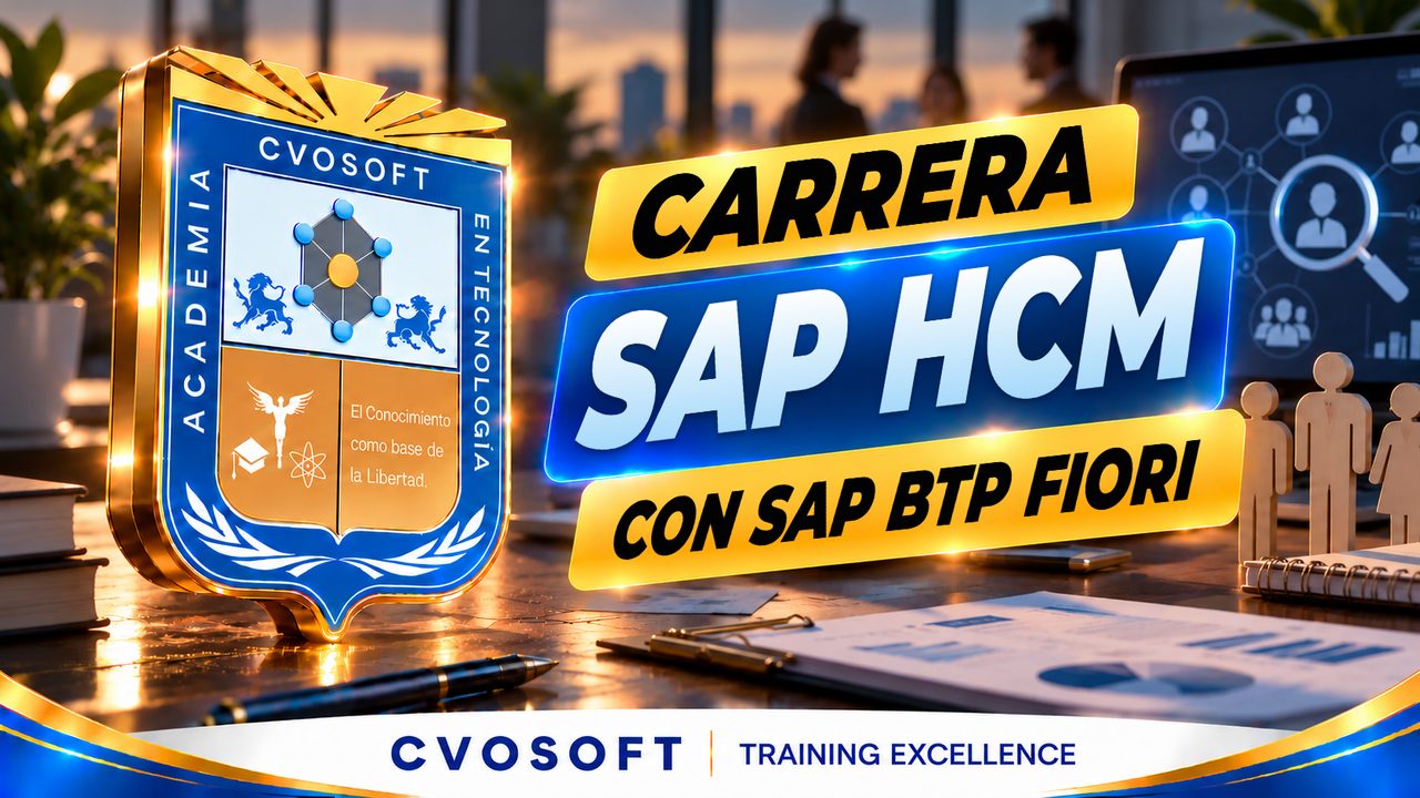 Carrera SAP HCM con SAP BTP Fiori