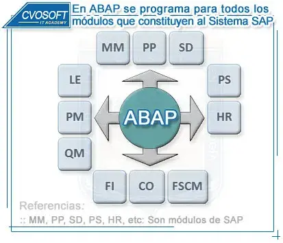 Los módulos del Sistema SAP
