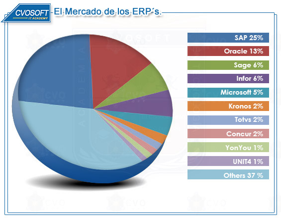 Aprender SAP - el ERP SAP en el mercado