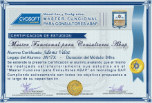 Certificación en Master Funcional ABAP