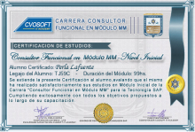 Certificación en Carrera Consultor SAP MM Nivel Inicial