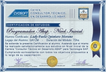 Certificación en Carrera Consultor ABAP Nivel Inicial