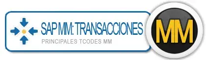 SAP MM: Códigos de Transacciones principales